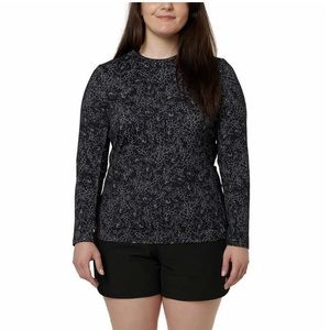 Hang Ten Ladies Sun Tee, Black